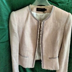 Two Piece Skirt Suit Coco Channel Style